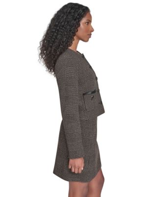 Women's&nbsp;Novelty Button Front Jacket