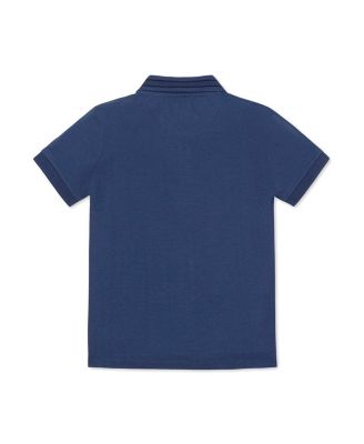 Little and Big Boys' Organic Short Sleeve Knit Pique Polo Shirt