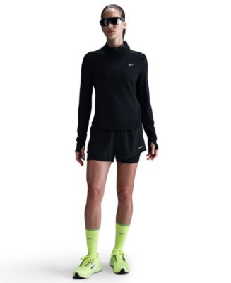 Nike Women's Swift Dri-FIT UV 1/4-Zip Running Top - Macy's