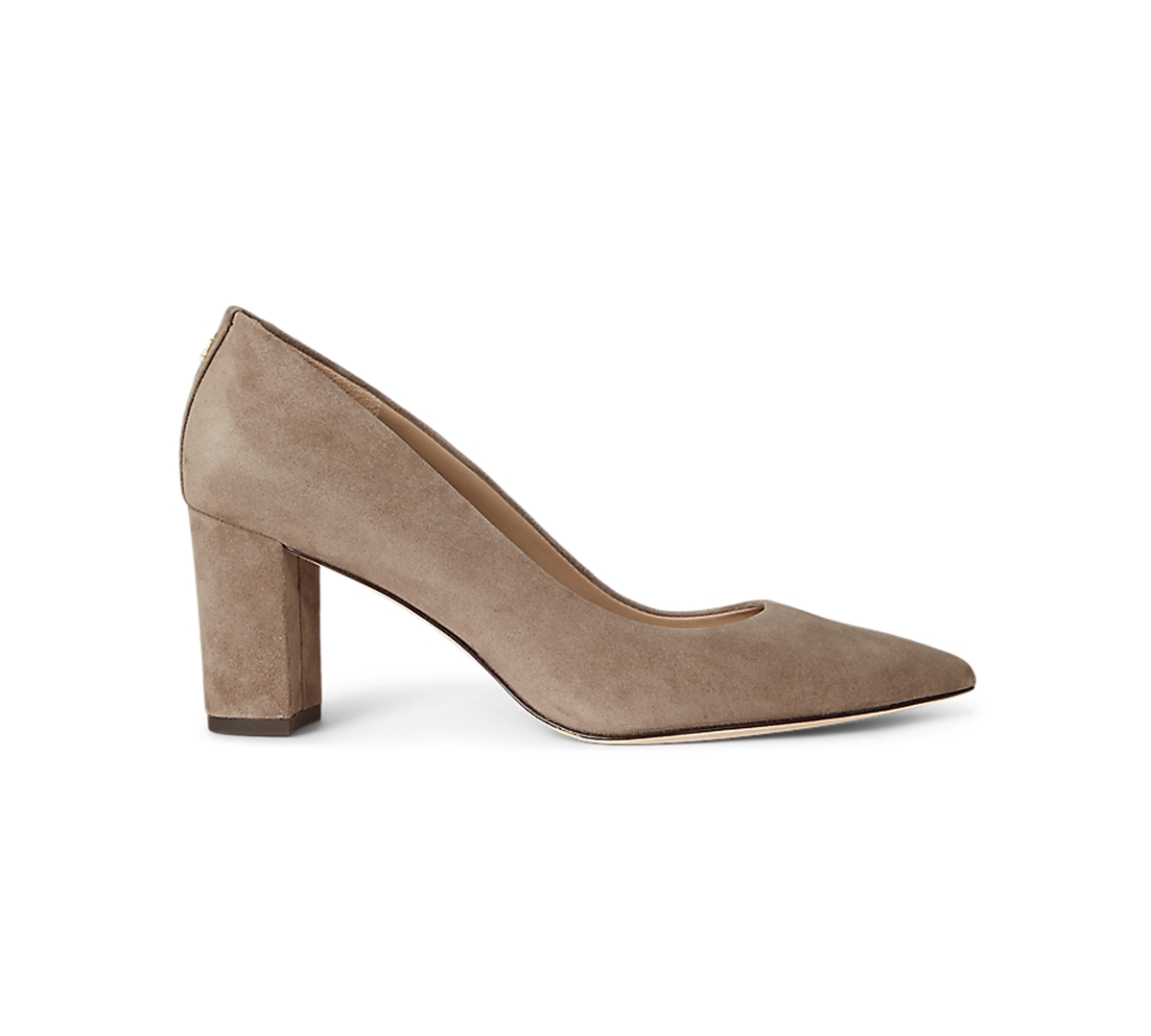 Ralph Lauren Women's Lanette Block-heel Pumps In Brown