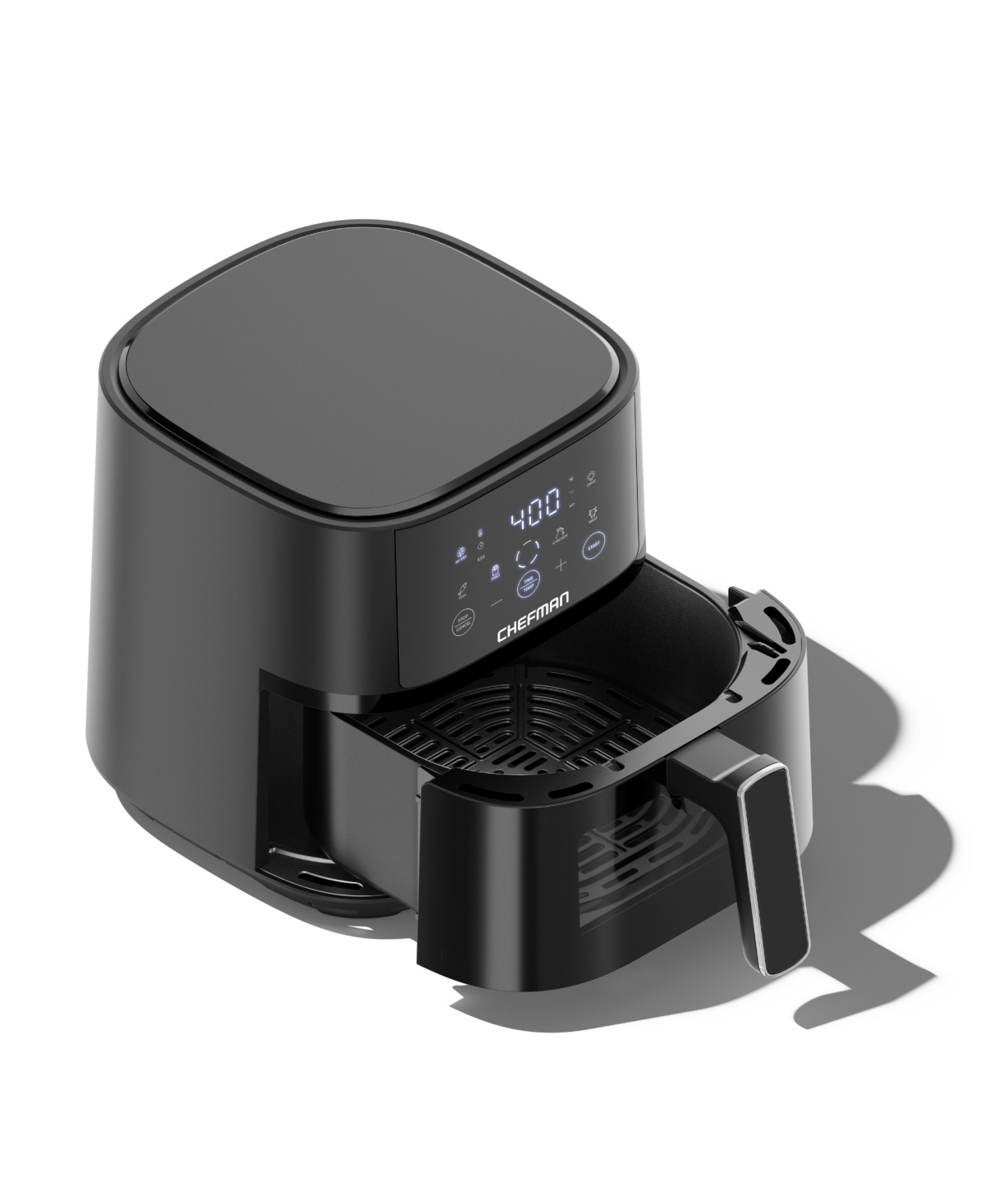 Chefman Turbofry Touch 4 Qt. Easy-view Air Fryer In Black