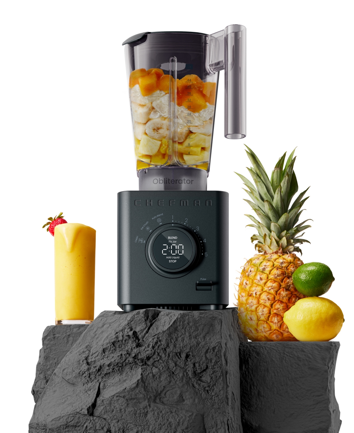 Chefman Obliterator High-speed Blender In Black