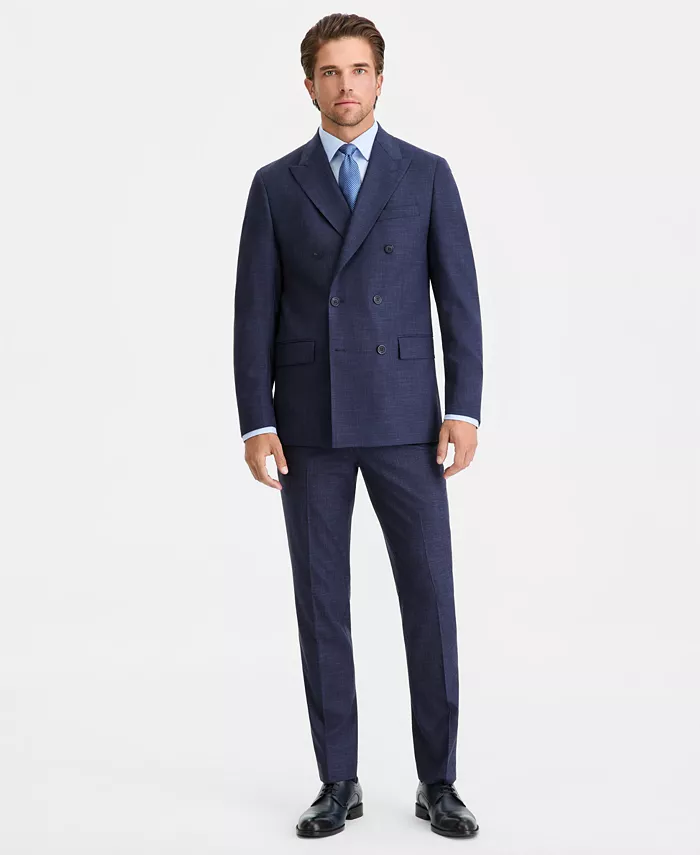 Men's Slim-Fit Double-Breasted Suit Separates Jacket - thumbnail 5