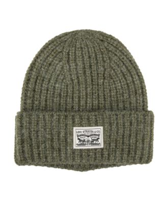 Men's Heathered Rib Knit Fashion Beanie