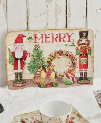 Nutcracker Parade Rectangular Platter