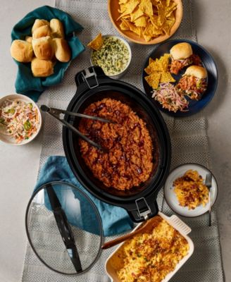 Easy-Set 6 Quart Digital Slow Cooker with Locking Lid