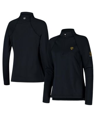 Peter Millar - Women's Black Presidents Cup International Team Raglan Perth Quarter-Zip Sweatshirt