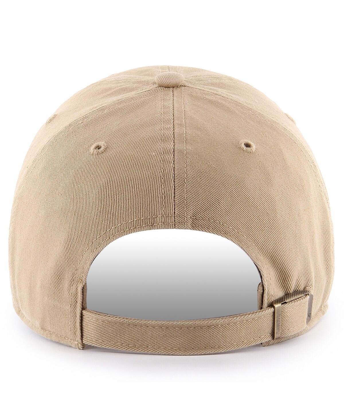 47 Brand Men's Khaki Cleveland Browns Dawg Pound Xl Unstructured Clean Up Adjustable Hat In Brown