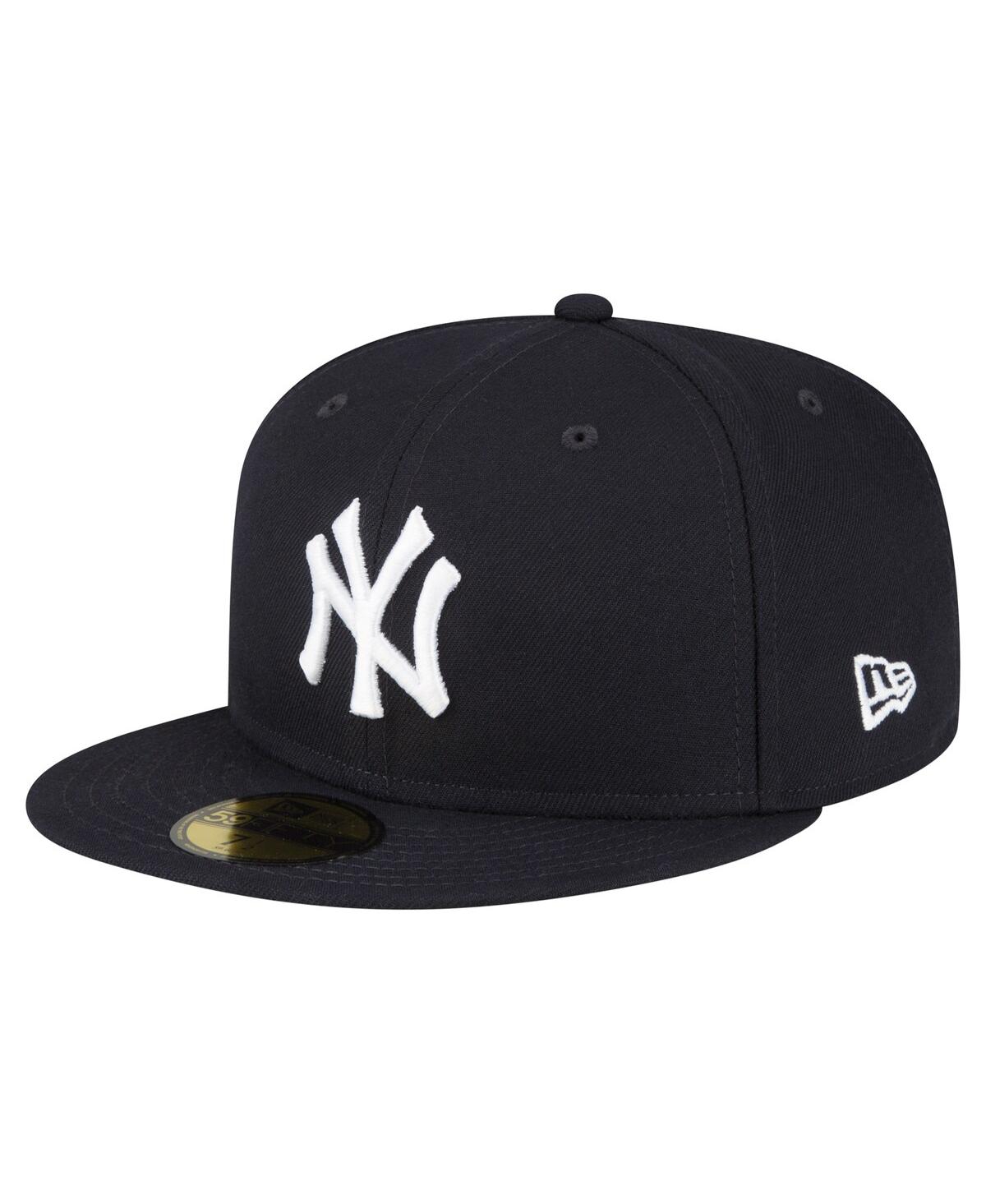 New Era Men's Navy New York Yankees Old-timers' Day 59fifty Fitted Hat In Blue