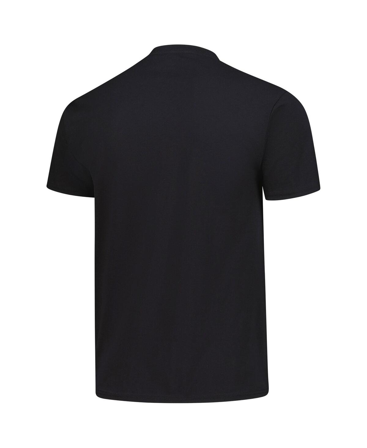 Champion Men's Black Chicago Blackhawks Primary Logo T-shirt In Black