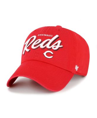 '47 Brand - Women's Red Cincinnati Reds Ariana Clean Up Adjustable Hat
