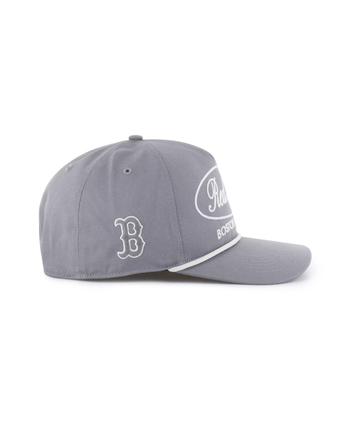 47 Brand Men's Gray Boston Red Sox Foundational Hitch Adjustable Hat In Gray
