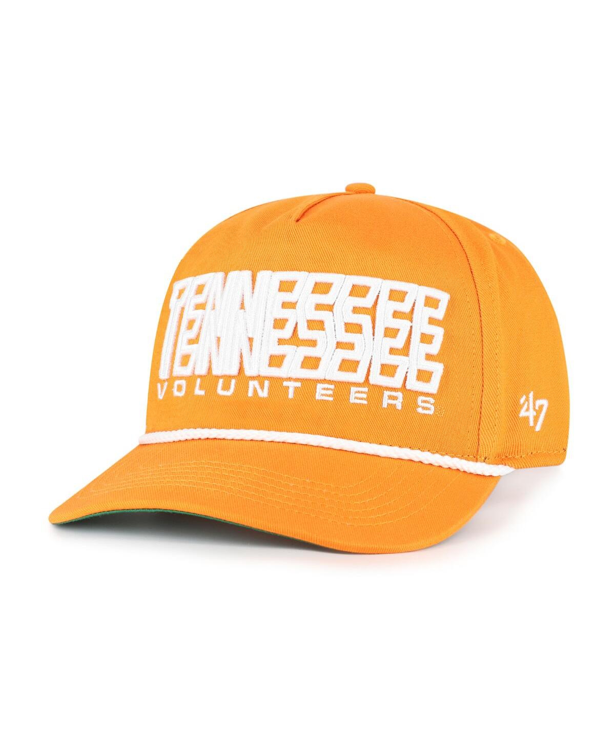 47 Brand Big Boys And Girls Tennessee Orange Tennessee Volunteers Byline Hitch Adjustable Hat In Yellow