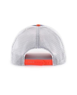 Big Boys and Girls Navy/Orange Virginia Cavaliers Super Stripe Hitch Adjustable Trucker Hat