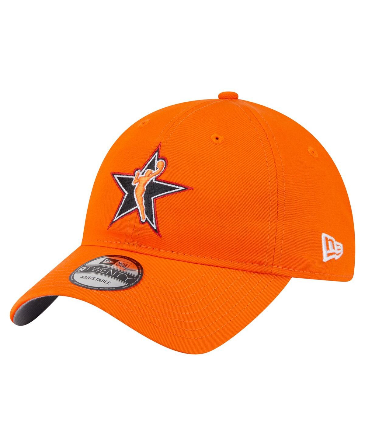 New Era Men's And Women'sâ Orange Wnba 9twenty Established Date Side Patch Hat In Orange
