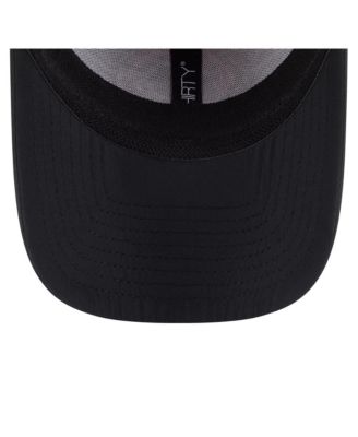 Men's Black Cincinnati Reds Night 39THIRTY Flex Hat