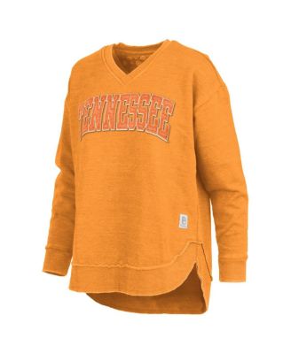 Women's Tennessee Orange Tennessee Volunteers Westin Poncho V-Neck Pullover Sweatshirt