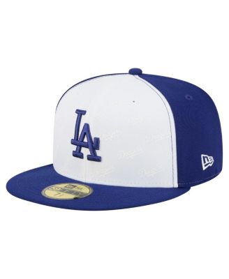 New Era - Men's White/Royal Los Angeles Dodgers Repeat 59FIFTY Fitted Hat