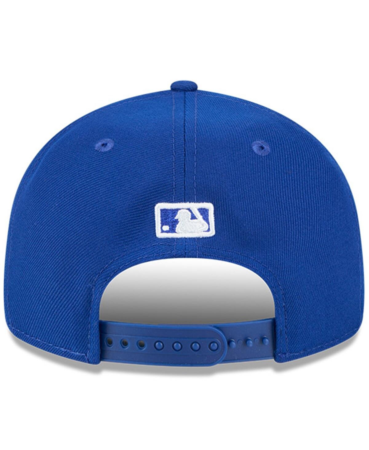 New Era Men's Royal Texas Rangers Baseball Hall Of Fame Retro Crown 9fifty Adjustable Hat In Blue