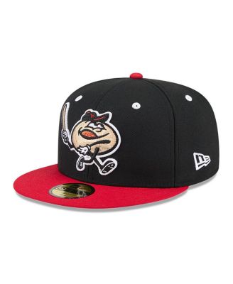 New Era - Men's Black Erie SeaWolves Theme Nights 59FIFTY Fitted Hat