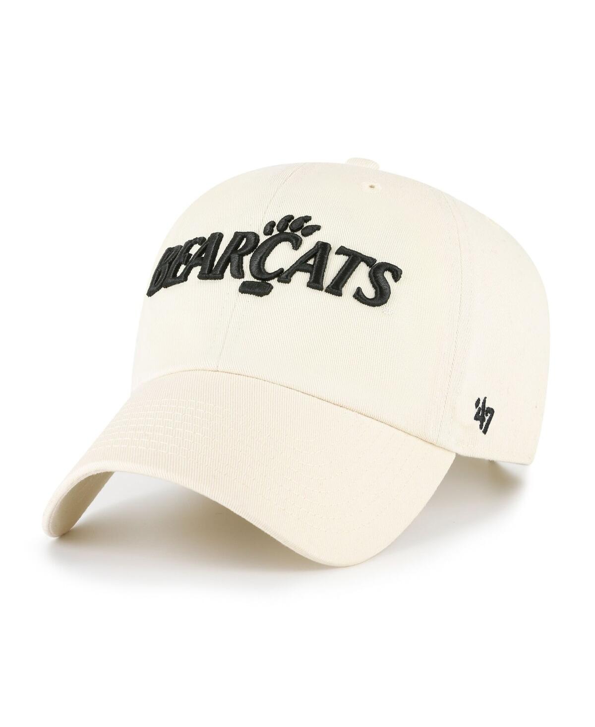 47 Brand Men's Sand Cincinnati Bearcats Vault Clean Up Adjustable Hat In Sand