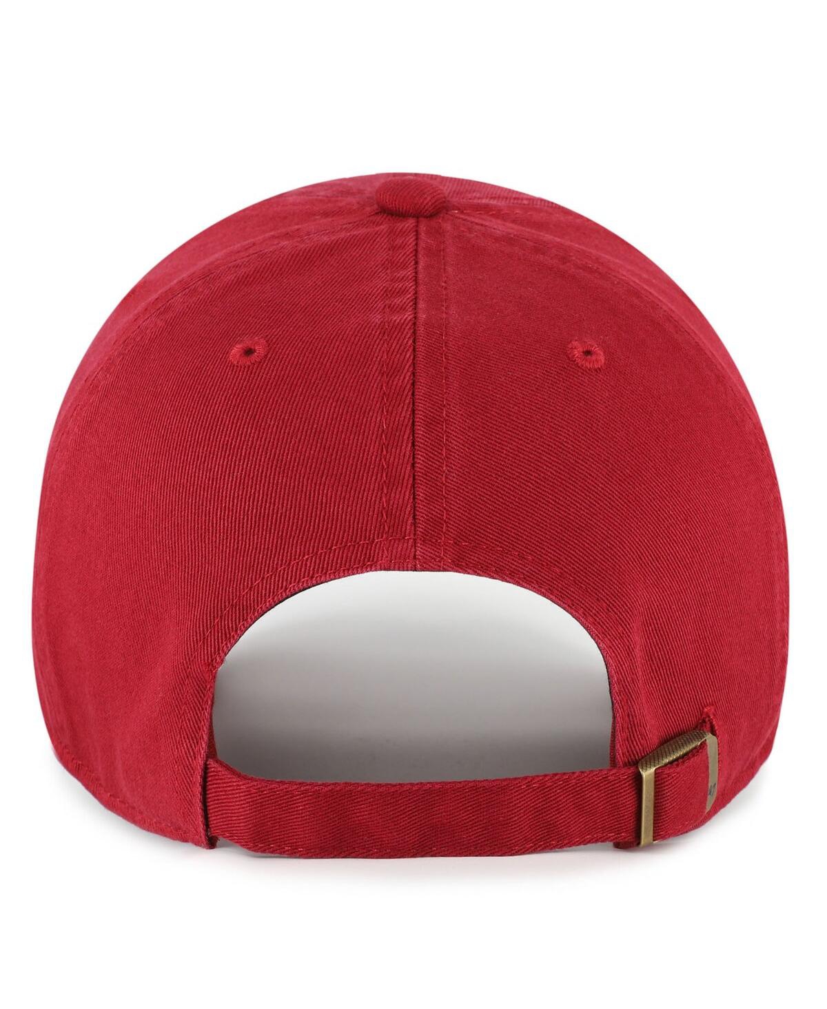 47 Brand Men's Garnet South Carolina Gamecocks Vault Clean Up Adjustable Hat In Burgundy