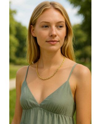 Timeless Gold Rope Necklace