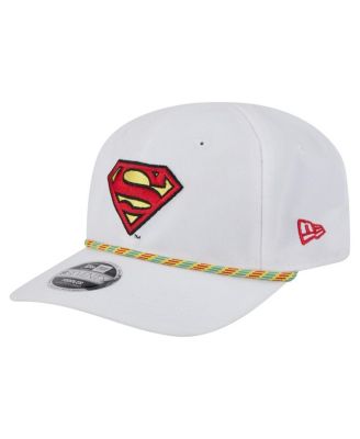New Era - Big Boys and Girls White Superman Multi Rope 9SEVENTY Stretch snap Hat