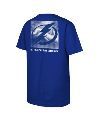 Big Boys and Girls Blue Tampa Bay Lightning Atmosphere T-Shirt