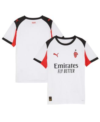 Puma - Big Boys and Girls White AC Milan 2025/26 Replica Jersey
