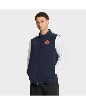 Nike - Men's Navy Auburn Tigers Primetime&nbsp;Victory Full zip Vest