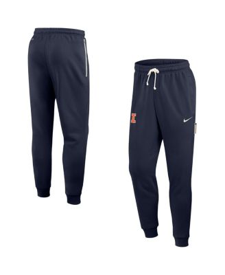 Nike - Men's Navy Illinois Fighting Illini 2025 Sideline Performance Taper Pants
