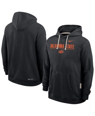 Nike - Men's Black Oklahoma State Cowboys 2025 Sideline Performance Pullover Hoodie