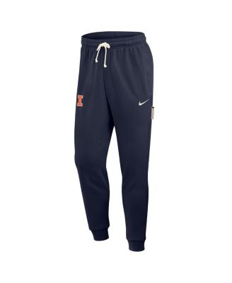 Men's Navy Illinois Fighting Illini 2025 Sideline Performance Taper Pants