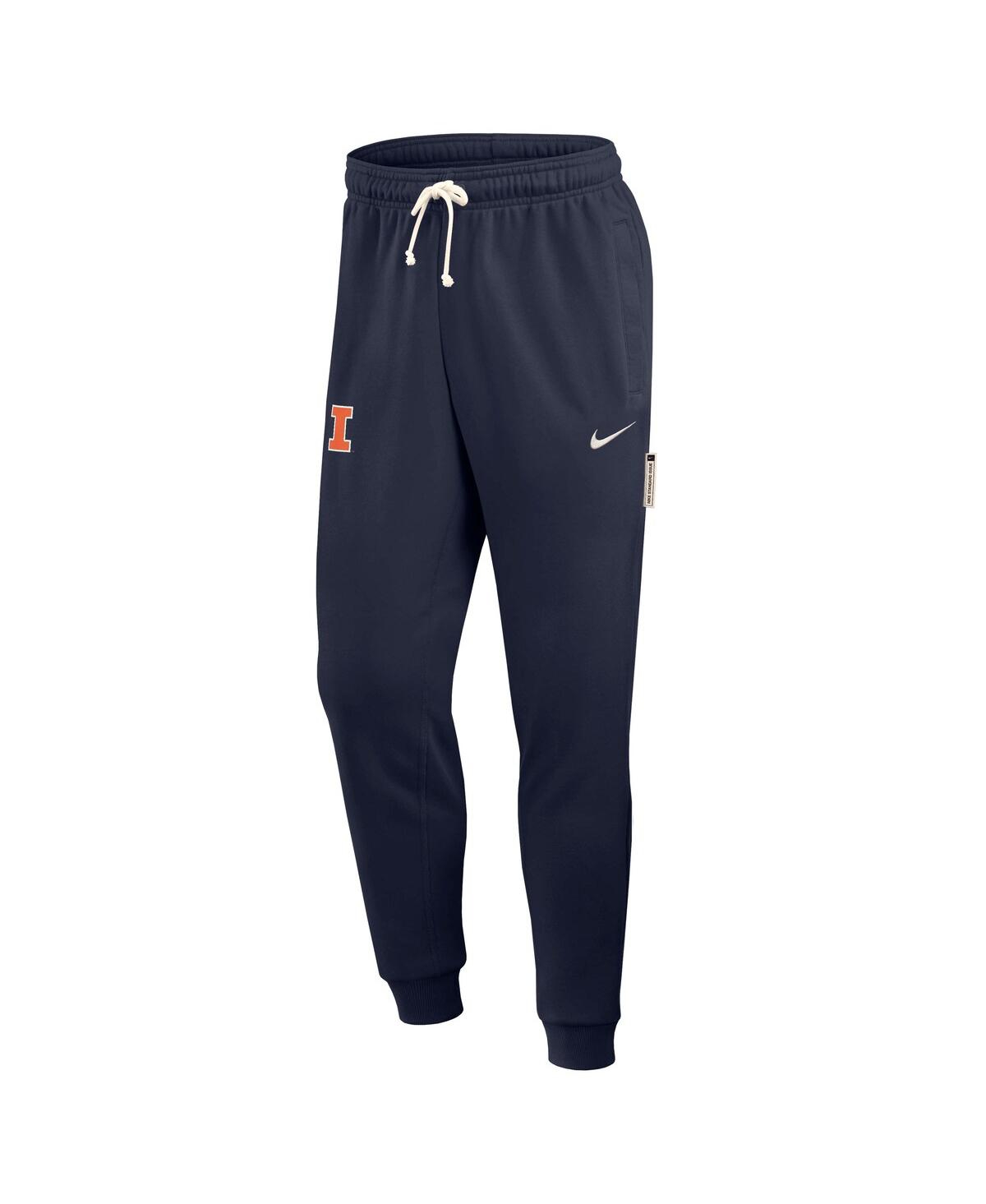 Nike Men's Navy Illinois Fighting Illini 2025 Sideline Performance Taper Pants In Blue