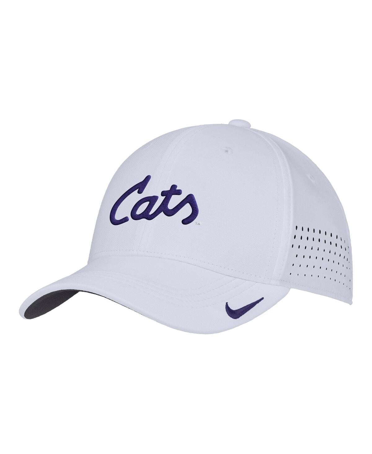 Nike Men's White Kansas State Wildcats 2025â On-field Performance Flex Hat In White