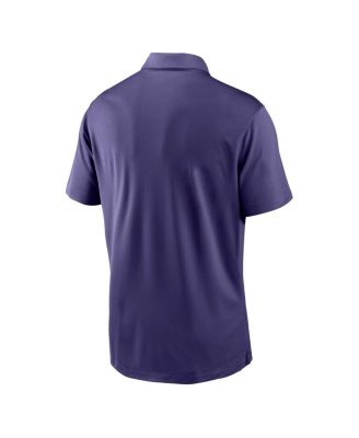 Men's Purple Kansas State Wildcats Victory Solid Performance Polo Shirt