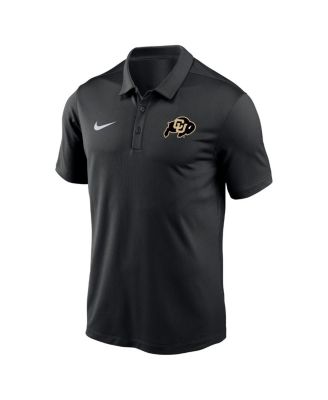 Men's Black Colorado Buffaloes Victory Solid Performance Polo Shirt