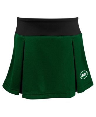 Big Girls 2-Piece Green New York Jets Spirit Cheerleader Dress Set