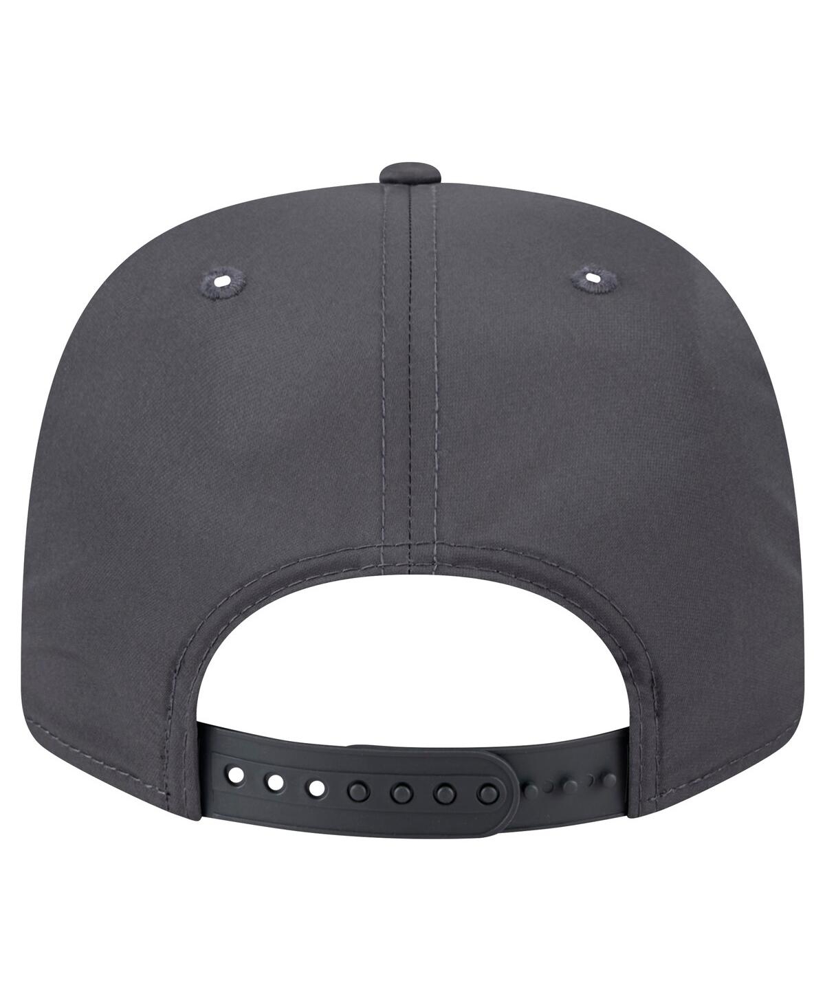New Era Men's Graphite Cincinnati Bengals Main 9seventy Stretch-snap Hat In Gray