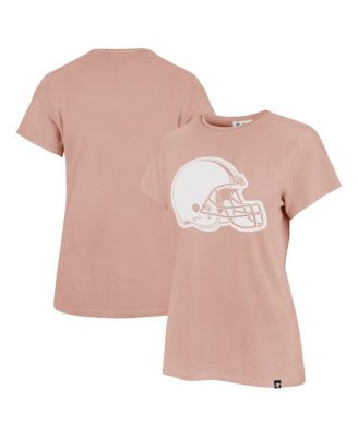 '47 Brand - Women's Light Pink Cleveland Browns Premier Frankie T-Shirt