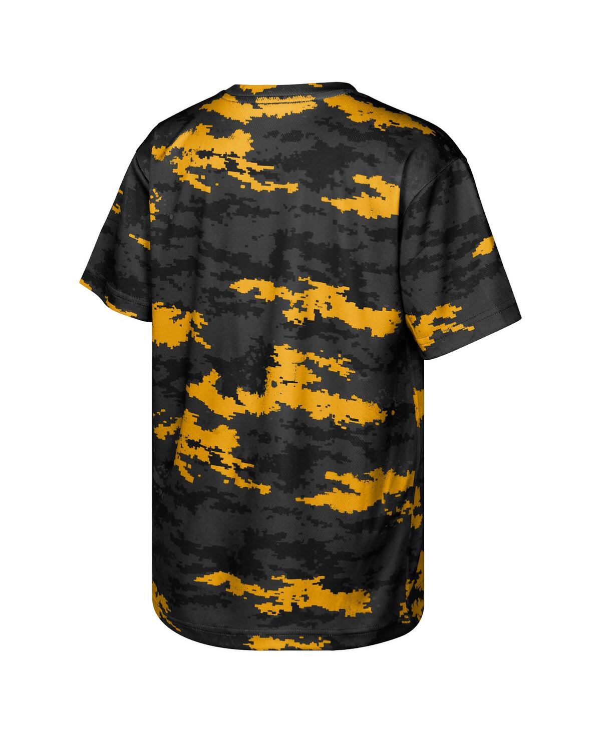 Outerstuff Big Boys And Girls Black Iowa Hawkeyes Scrimmage Sublimated T-shirt In Black