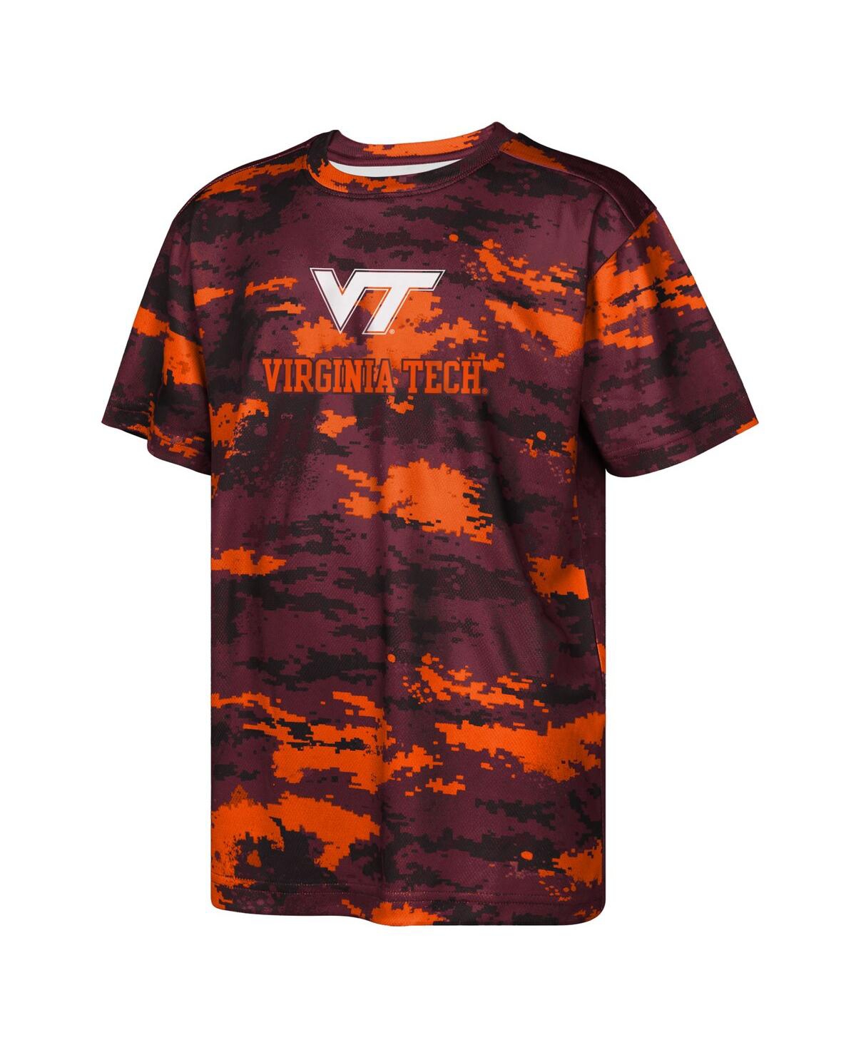 Outerstuff Big Boys And Girls Maroon Virginia Tech Hokies Scrimmage Sublimated T-shirt In Red