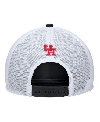 Men's Black Houston Cougars 2025 On-Field Rise Trucker Adjustable Hat