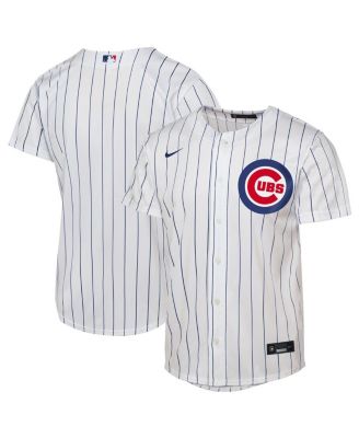 Nike - Big Boys and Girls White Chicago Cubs Home Replica Jersey