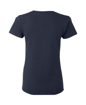 Women's Navy Kyle Larson Valvoline Car T-Shirt