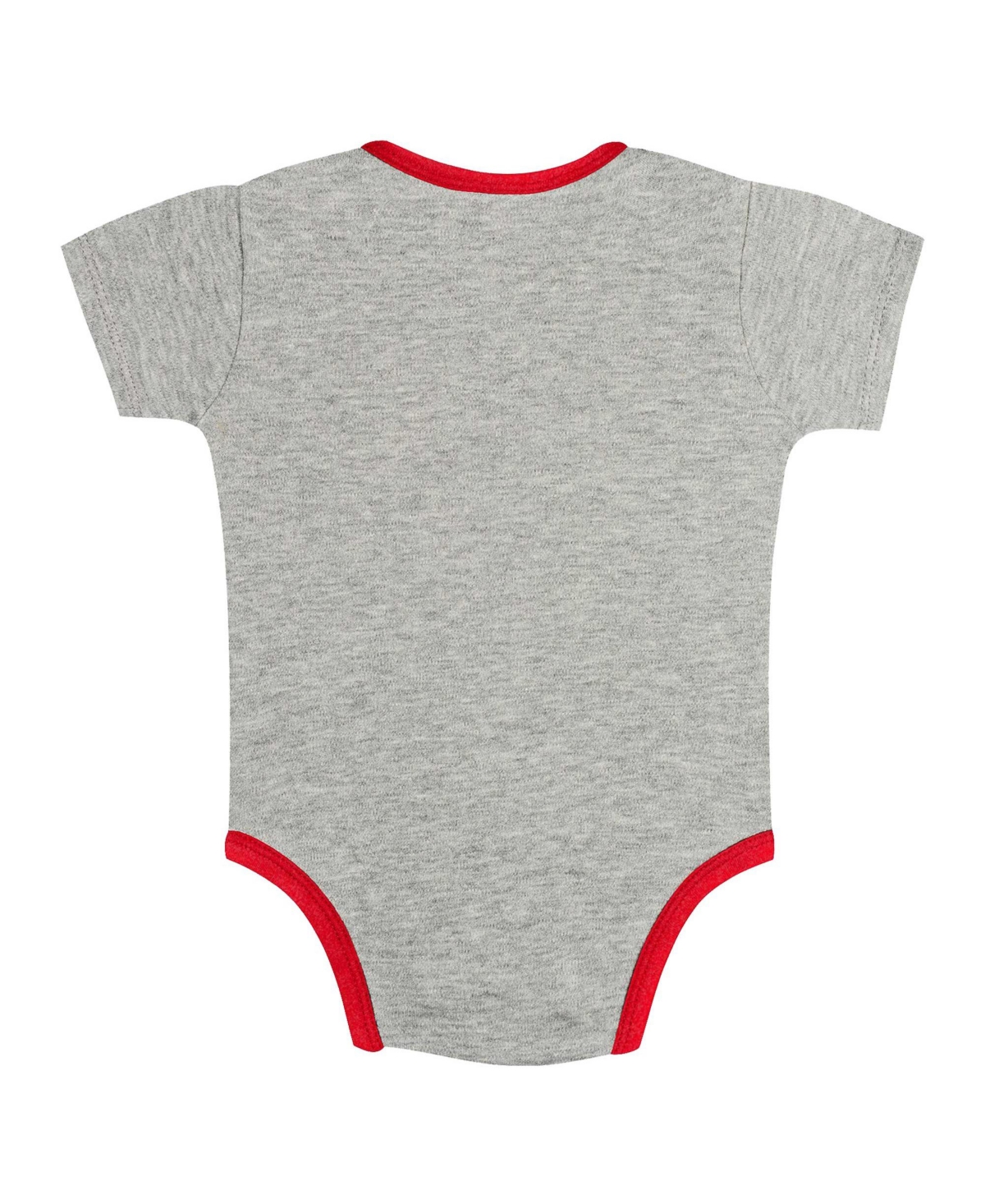 Outerstuff Baby Boys And Girls Los Angeles Angels Play Ball 2-pack Bodysuit Set In Gray