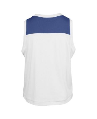 Women's White Kentucky Wildcats Premier Zoey Waist Length Tank Top