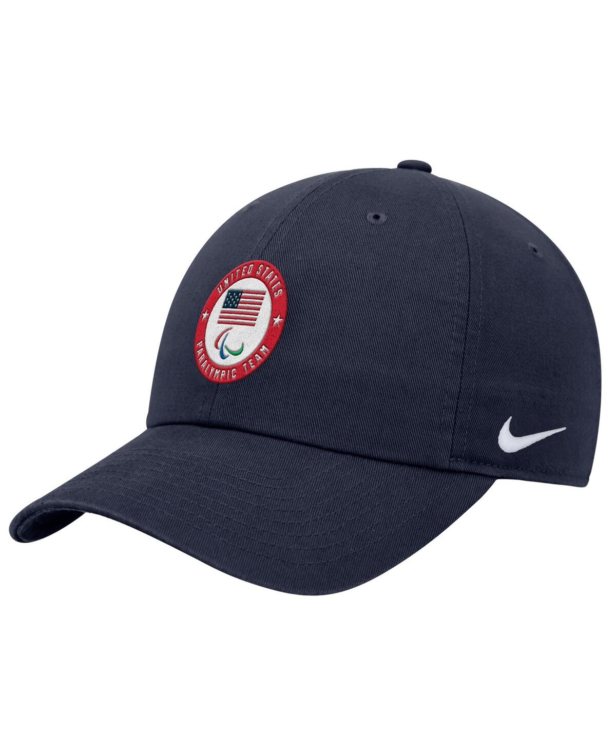 Nike Men's Navy U.s. Paralympics Club Adjustable Hat In Blue