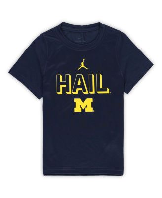 Jordan - Preschool Navy Michigan Wolverines Legend Performance T-Shirt